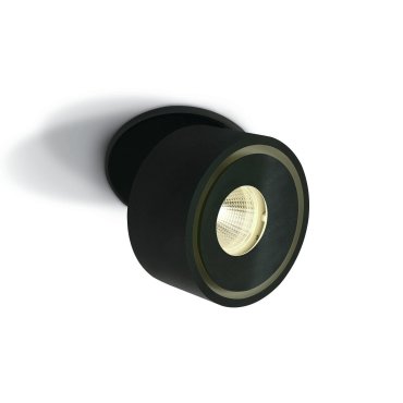 ONE Light Swivel - schwenkbarer Einbaustrahler - Ø 78 mm, Ø 68 mm Einbaumaß - 8W LED inkl. - schwarz