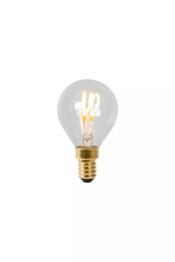 Lucide LED Glühbirne - Ø 4,5 x 7,7 cm - E14 - 3W dimmbar - 2700K - transparent