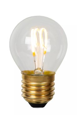 Lucide LED Glühbirne - Ø 4,5 x 7,2 cm - E27 - 3W dimmbar - 2700K - transparent