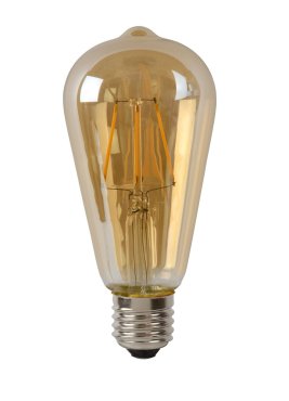 Lucide LED-Glühbirne - Ø 6,4 x 14,6 cm - E27 - 5W dimmbar - 2700K - amber