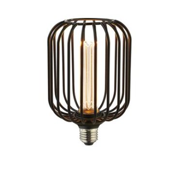 Searchlight Deco LED - Ø 10 x 16,9 cm - E27 - 3,5W dimmbar - 1800K - schwarz