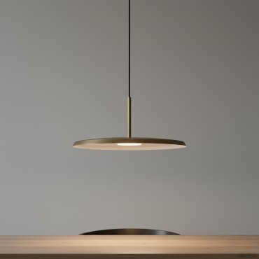 Artdelight Osorne - Hängeleuchte - Ø 35 x 143,5 cm - 7W LED inkl. - Bronze