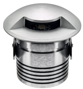 Integral LED 4-Wege Bodenspot für den Außenbereich - Ø 88 mm, 88 mm Einbaugröße - 4.5W inkl - IP67 - Metall