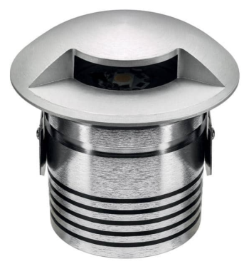 Integral LED pathlux 2-Wege Bodenspot für den Außenbereich - Ø 88 mm, 88 mm Einbaugröße - 4.5W inkl - IP67 - Metall