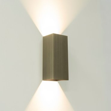 Artdelight Dante2 XL - Wandleuchte - 9 x 10 x 24 cm - antik bronze