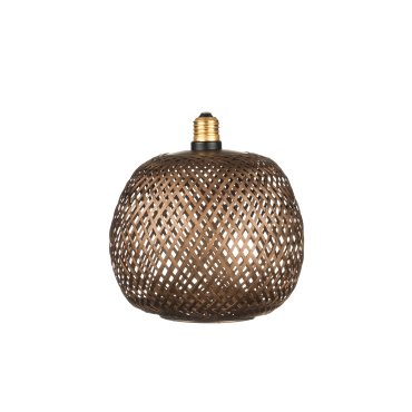 Segula Floating Bamboo LED - Ø 18 cm - E27 - 5W dimmbar - 2200K - Bronze