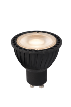 Lucide LED-Strahler - Ø 5 x 5,3 cm - GU10 - 5W - 3 StepDim - 2700K bis 2200K - schwarz