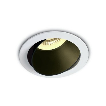 ONE Light Chill Out - Einbaustrahler - Ø 79 mm, Ø 72 mm Einbaugröße - weiß und schwarz