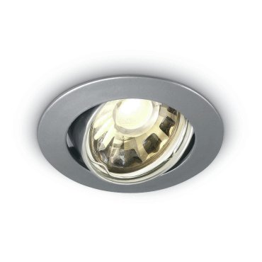 ONE Light Classic GU10 - Einbaustrahler - Ø 85 mm, Ø 75 mm Einbaugröße - grau