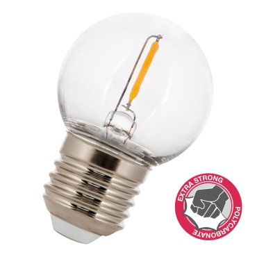 Bailey LED-Faden - Ø 4,5 x 7 cm - E27 - 1W nicht dimmbar - IP44 - 2700K