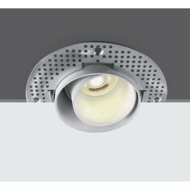 ONE Light Trimless GU10 - Einbaustrahler - Ø 120 mm, Ø 90 mm Einbaumaß - weiß