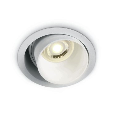 ONE Light Dark Light Tube Range - Einbaustrahler - Ø 83 mm, Ø 76 mm Einbaugröße - weiß