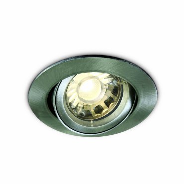 ONE Light Lock Ring Range - Einbaustrahler - Ø 94 mm, Ø 82 mm Einbaumaß - Chrom gebürstet