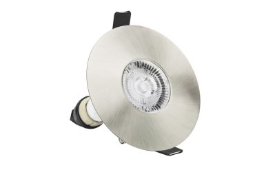 Integral LED Vienna - Einbaustrahler - Ø 110 mm, Ø 70-100 mm Einbaumaß - IP65 - Nickel satiniert