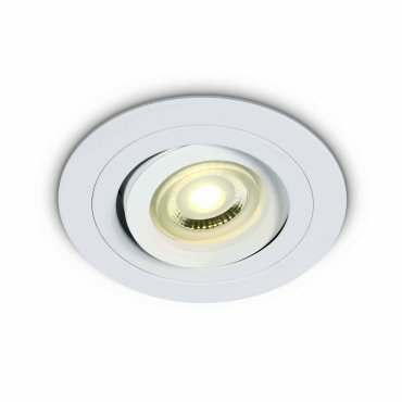ONE Light Dual Ring Range - Einbaustrahler - Ø 92 mm, Ø 80 mm Einbaumaß - weiß