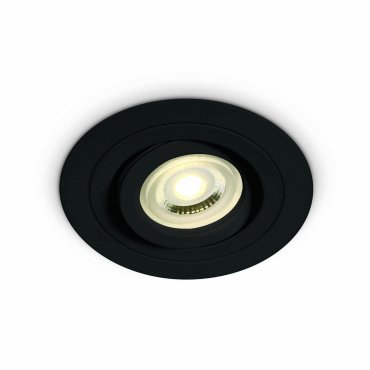 ONE Light Dual Ring Range - Einbaustrahler - Ø 92 mm, Ø 80 mm Einbaumaß - schwarz