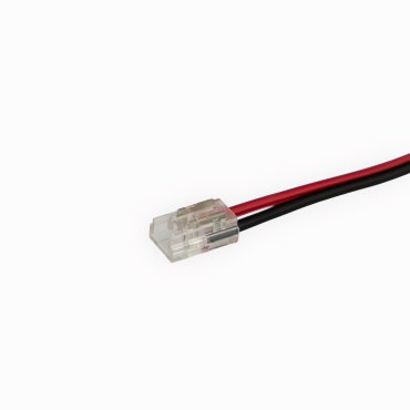Leuchtenkönig - Verbinder mit 15 cm Kabel - für einfarbigen 5 mm SMD-LED-Streifen