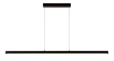 Artdelight Kondora - Pendelleuchte - 2 x 118,5 cm x 200 cm - 30W dimmbare led 2700K/3000K inkl - schwarz
