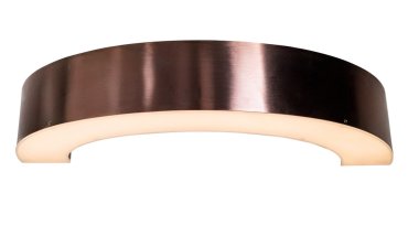 Maxlight Lotus - Wandleuchte - 30 x 13 x 5 cm - 7W LED inkl - gebürstete Bronze