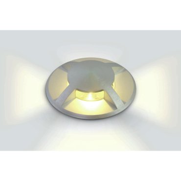 ONE Light Inground Medium Series - Bodeneinbaustrahler für den Außenbereich - Ø 88 mm, Ø 80 mm Einbaumaß - IP67 - Aluminium