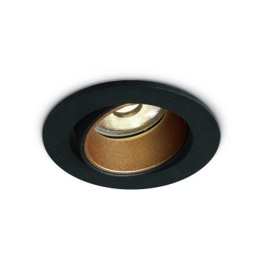 ONE Light Interchangeable Rings Range - Einbaustrahler - Ø 68 mm, Ø 60 mm Einbaumaß - inkl. 3W/5W LED - schwarz