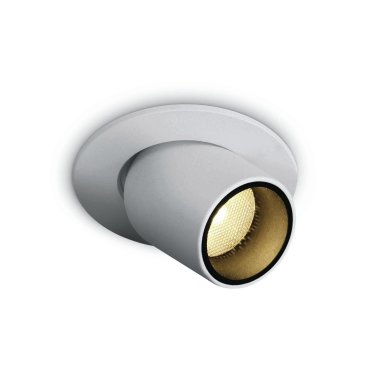 ONE Light Moving Inner Cylinder Range - Aufbaustrahler 1L - Ø 5,2 cm - 3W LED inkl. - weiß