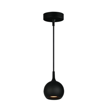 Artdelight Bolero - Pendelleuchte - Ø 9 x 150 cm - schwarz