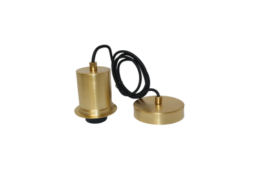 Artdelight Rosario - Pendel-Set für Ø 30/40 cm - 150 cm - gold