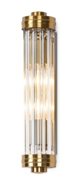 Maxlight Florence - Wandleuchte - 9 x 9,5 x 40 cm - Messing