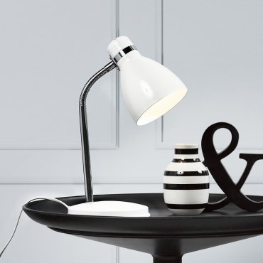 Nordlux Cyclone 11 - Schreibtischlampe - 33 cm - weiß