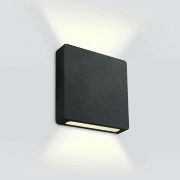 ONE Light Dark Light Step Series - Wandeinbauleuchte - 5 x 4 x 5 cm - 2W dimmbare LED inkl - IP65 - schwarz