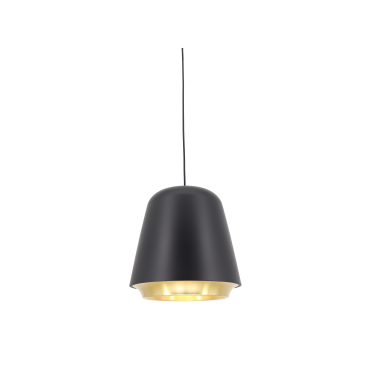 Artdelight Santiago - Pendelleuchte - Ø 35 x 190,5 cm - schwarz und gold