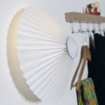 Nordlux Trio 45 - Wandleuchte mit Schalter - Ø 45 cm - weiß
