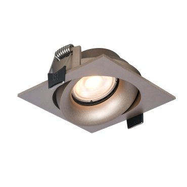 Artdelight Alice - Einbaustrahler - 90 x 90 mm, 83 x 83 mm Einbaumaß - champagnerfarben