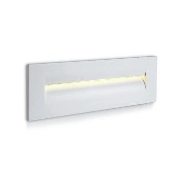 ONE Light Outdoor Dark Light Wall Recessed - Wandeinbauleuchte - 25 x 7,3 x 8,7 cm - 8,5W LED inkl. - IP65 - weiß
