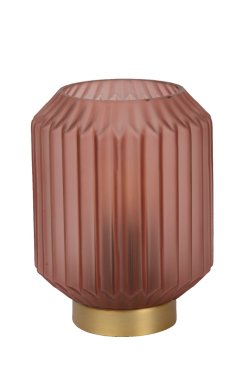 Lucide Sueno - Tischleuchte - Ø 12,5 x 17 cm - rosa