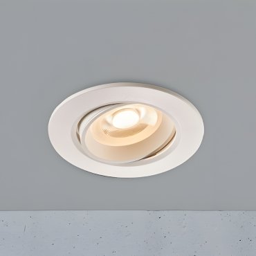 Nordlux Roar - einbauspot - Ø 85 mm, Ø 68 mm einbaumaß - 6,5W dimmbar LED inkl. - IP23 - weiß