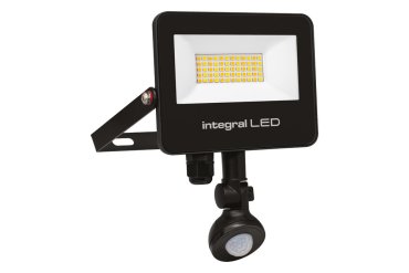 Integral LED Super Slim 2 – strahler mit bewegungsmelder – 15,4 x 3,9 x 19,9 cm – 20W LED inkl. – via Tuya Smart – einstellbare Lichtfarbe - IP67 – schwarz