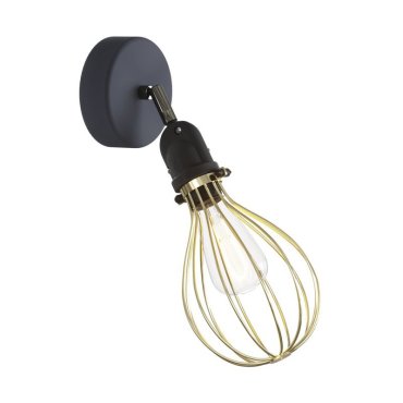 Creative Cables Eiva Drop - Außen- und/oder Badezimmer-Wandleuchte mit Silikonbefestigung - Ø 12,5 x 15 x 21 cm - IP65 - Bronze
