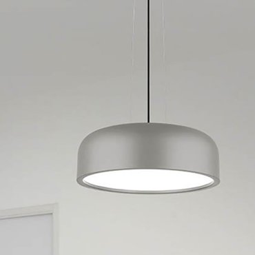 AUSSTELLUNGSSTÜCK - Nova Luce Perleto - Pendelleuchte - Ø 48 x 133 cm - grau