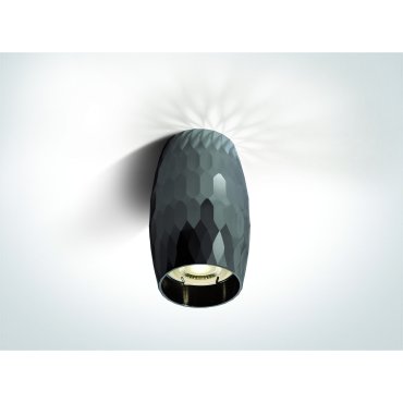 ONE Light Deko-Zylinder Aluminium - Aufbaustrahler - Ø 6,8 x 11,5 cm - dunkelchrom