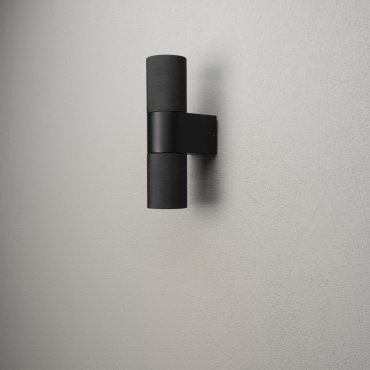 Konstsmide Temi Up/Down - außenwandleuchte - 6,5 x 11,5 x 23,5 cm - IP54 - schwarz