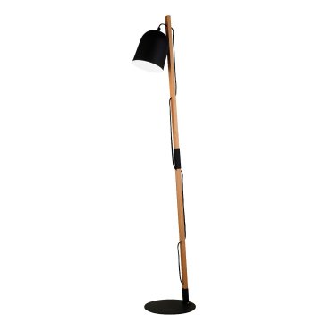 Nova Luce Mutanti - Stehleuchte - 160 cm - schwarz und braun