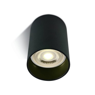 ONE Light GU10 Ceiling Cylinders - Aufbaustrahler 1L - Ø 5,8 x 10 cm - schwarz