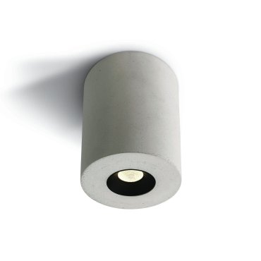 ONE Light COB Indoor Round Cylinders - Deckenleuchte - Ø 7,5 x 11 cm - 4,5W LED inkl. - weißer Beton
