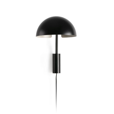 Faro Dominica - Wandleuchte mit Schalter - 32,9 x 25 x 50,2 cm - mattschwarz