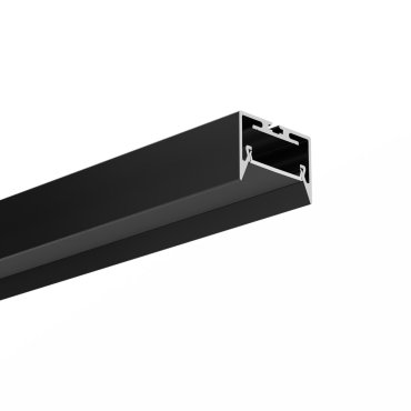 Klus Giza-ll-zmg - LED-Profil - 3,12 x 2,16 cm - schwarz