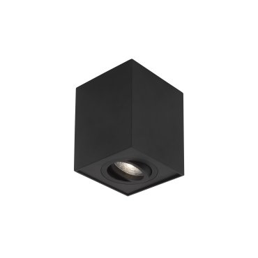 Nova Luce Rende - Aufbaustrahler - 9,6 x 9,6 x 12,5 cm - schwarz