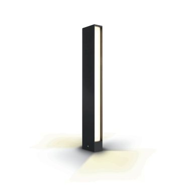 ONE Light LED Gartenwegleuchten - Gartenpfosten - 10 x 5 x 60 cm - 2 x 6W LED inkl. - IP54 - anthrazit