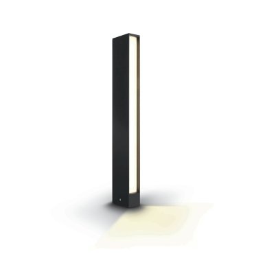 ONE Light LED Gartenwegleuchten - Gartenleuchte - 10 x 5 x 60 cm - 8W LED inkl. - IP54 - anthrazit